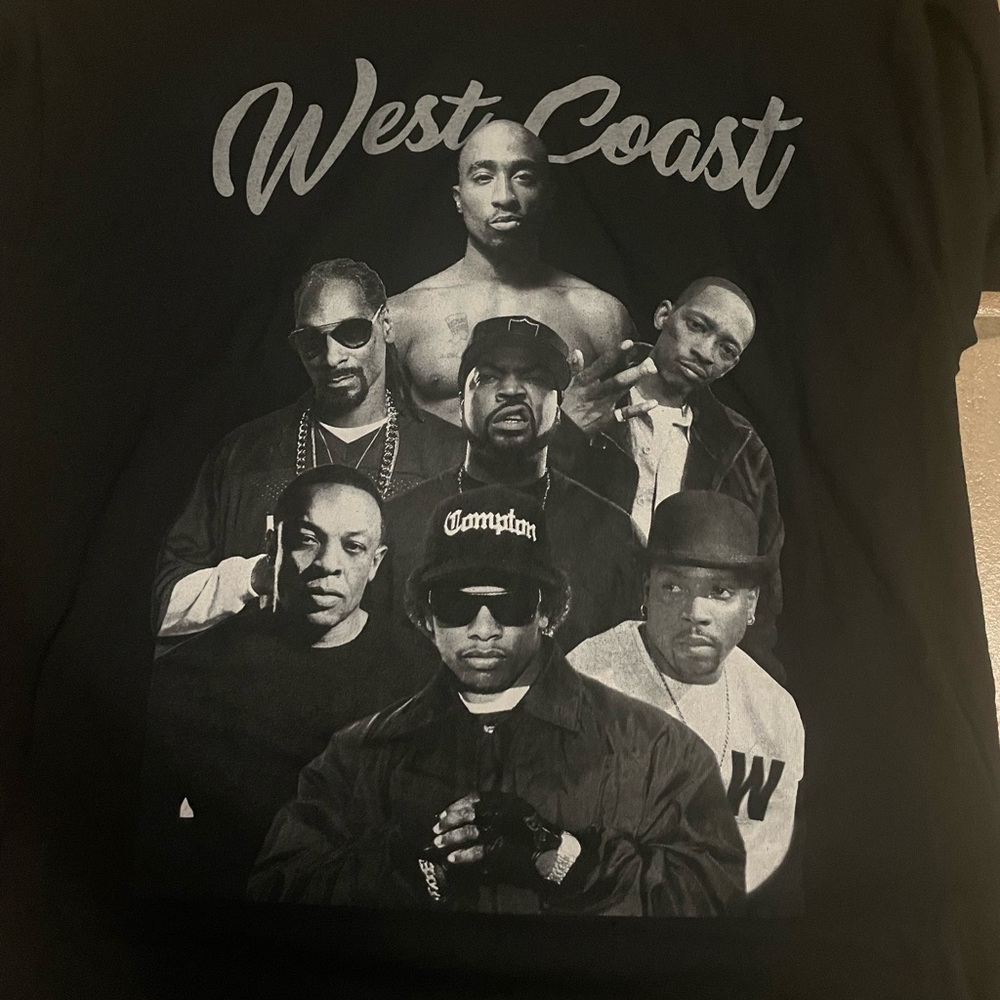 Y2K Los Angeles West Coast Rappers Shirt Size L